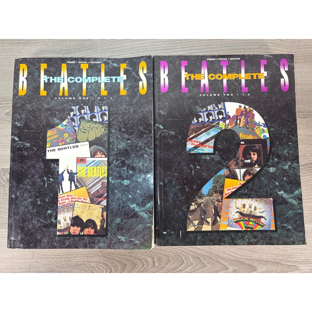 The Beatles Complete Vol 1 & 2 Sheet Music Piano Vocal Guitar‎ Hal Leonard Books